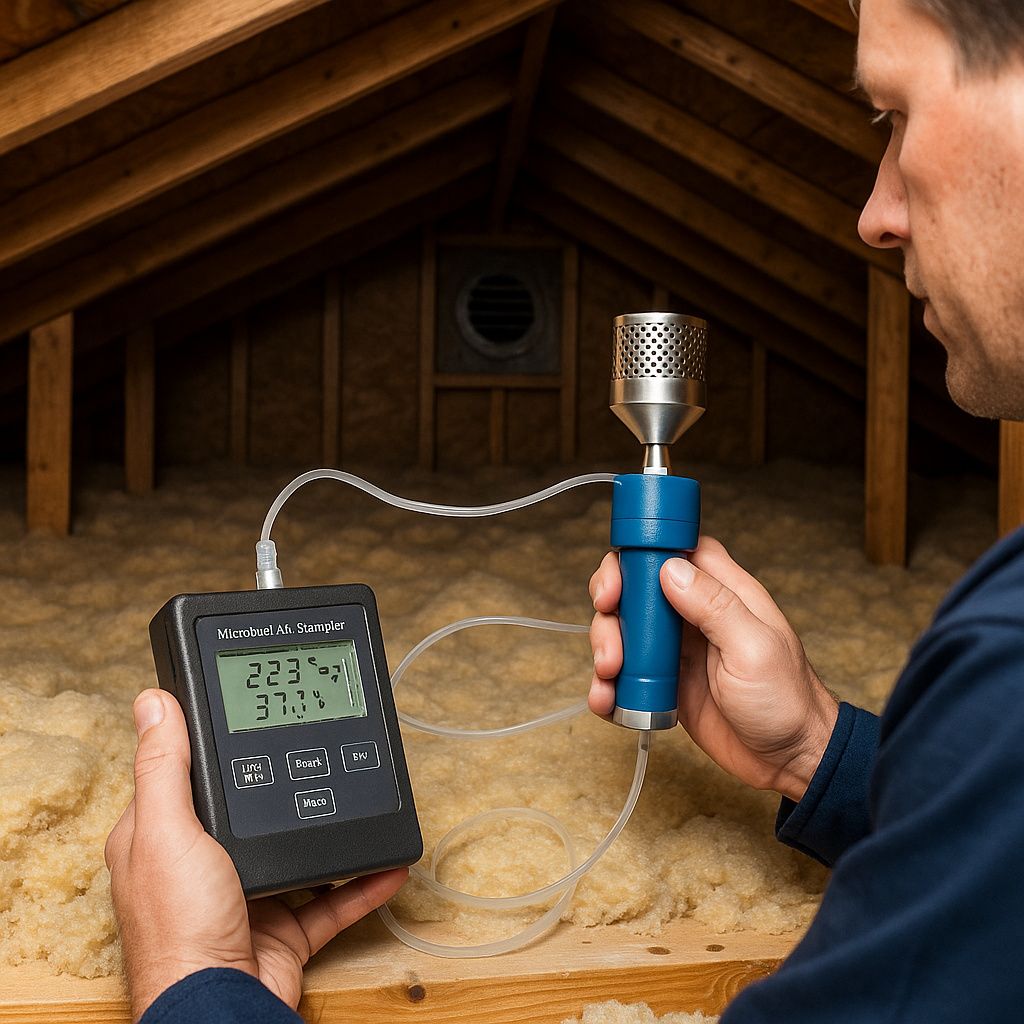 Advanced Attic Testing Equipment